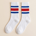 Retro Tube Socks — Vintage Striped Tube Socks