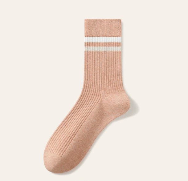 Striped Tube Socks — Retro Athletic Tube Socks