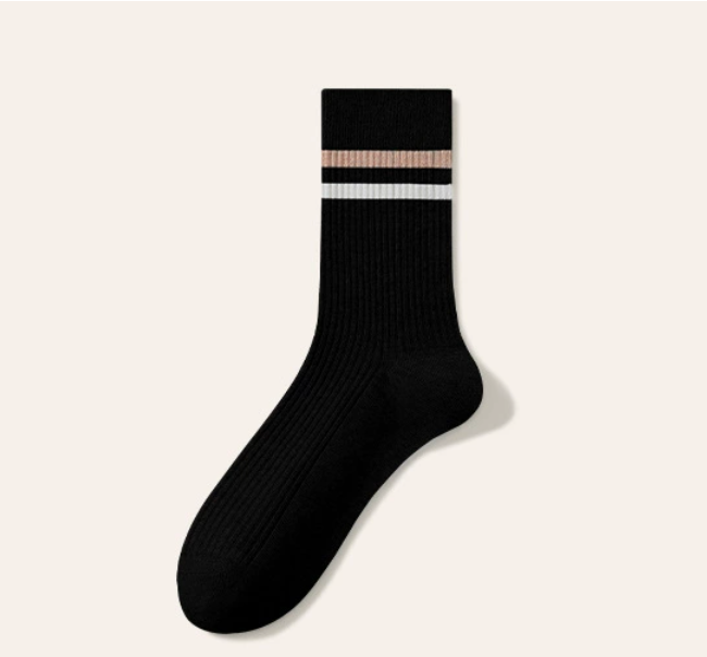 Striped Tube Socks — Retro Athletic Tube Socks